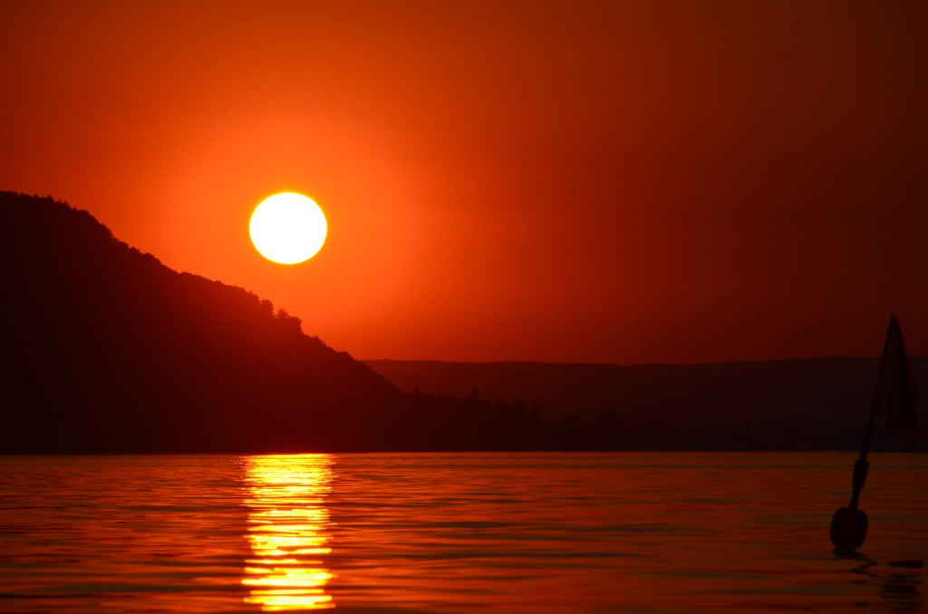 Sonnenuntergang Juli 2015
